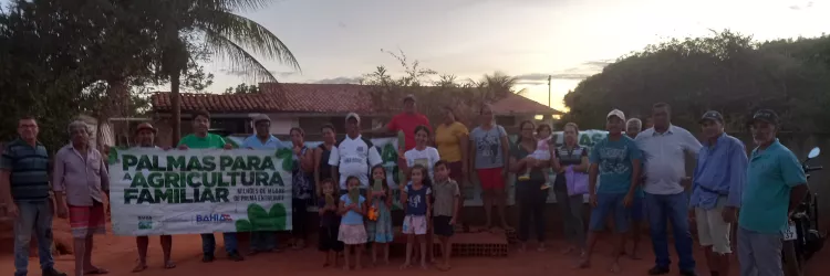 SDR entrega 100 mil mudas de palma doce para agricultores familiares do Sudoeste Baiano