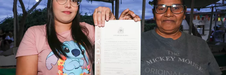 SDR entrega títulos de terra e fortalece direitos de agricultores familiares de Santa Bárbara, Mucugê e Marcionílio Souza
