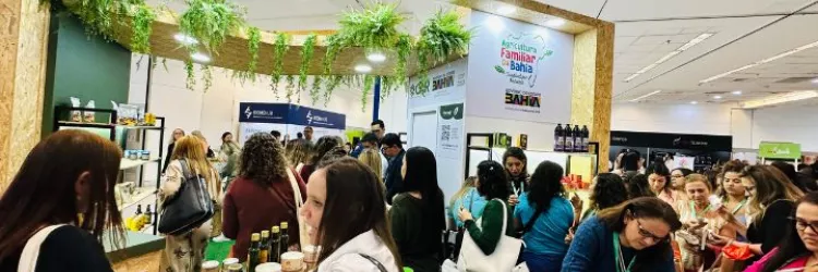 Nutricionistas aprovam produtos da agricultura familiar baiana no maior congresso de nutrição funcional do mundo