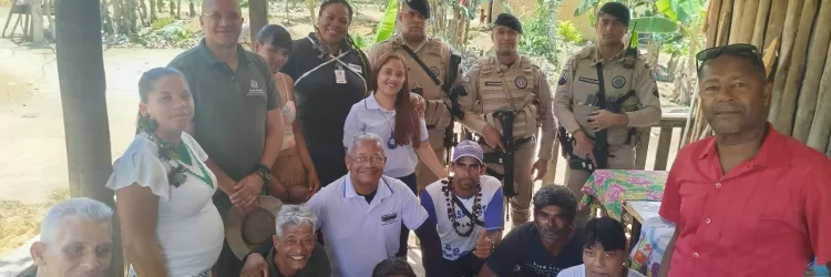 SDA realiza georreferenciamento e contribui para demarcação do território da Aldeia Tupinambá em Eunápolis 