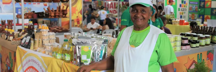 Produção rural baiana marca presença na abertura da 4ª Feira Nordestina da Agricultura Familiar e Economia Solidária no Maranhão