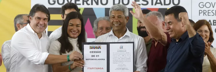 Itapitanga recebe equipamentos 