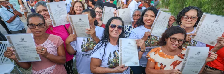 SDR impulsiona agricultura familiar em Valente com regularização fundiária, inclusão produtiva e segurança no trabalho no território do Sisal