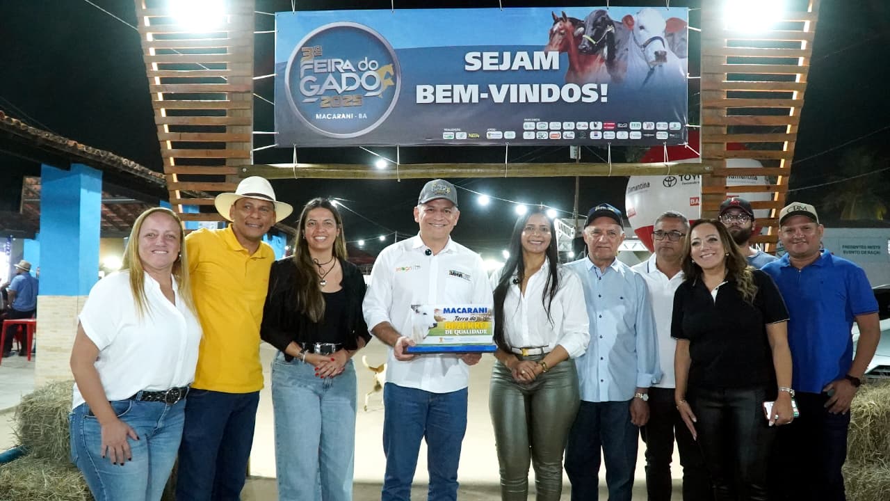 Seagri reforça compromisso com agropecuária baiana na 3ª Feira do Gado de Macarani