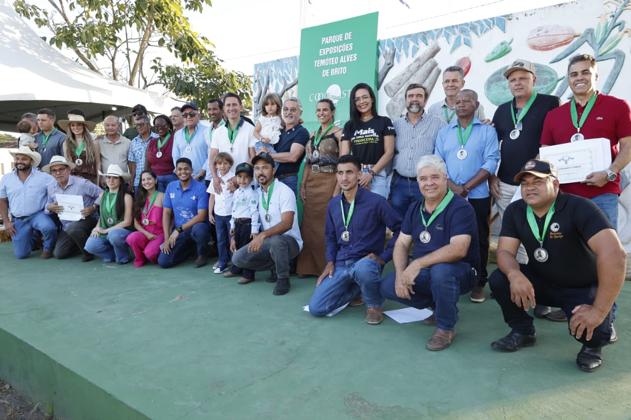 Produtores homenageados em Teixeira de Freitas