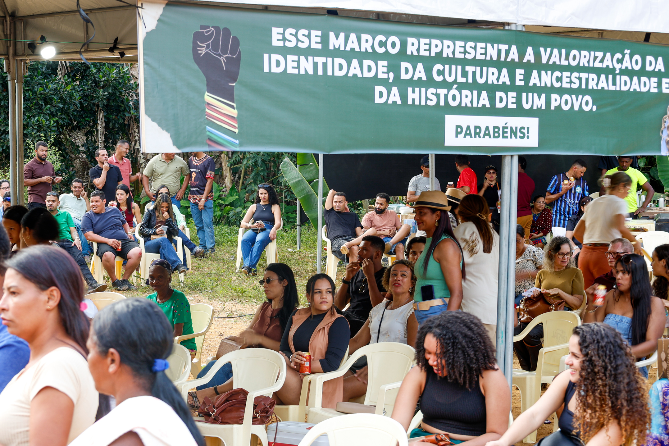 Comunidade quilombola de Tinga em Maiquinique