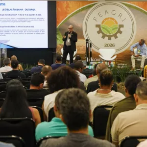 Debates sobre a água na Feagri 2026