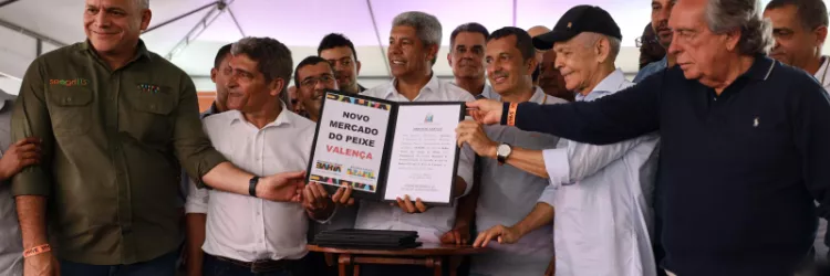 Governo anuncia construção do novo centro de comercialização de pescado em Valença