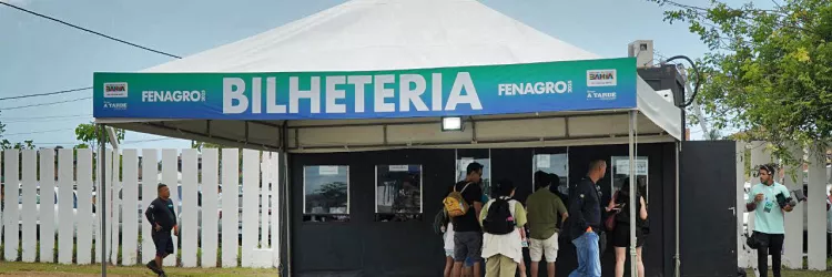 Bilheteria Fenagro 2025
