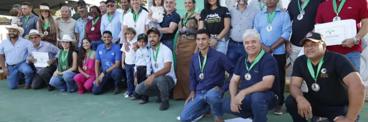 Produtores homenageados em Teixeira de Freitas