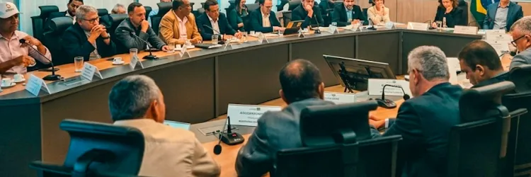Reunião no MDA sobre citricultura baiana