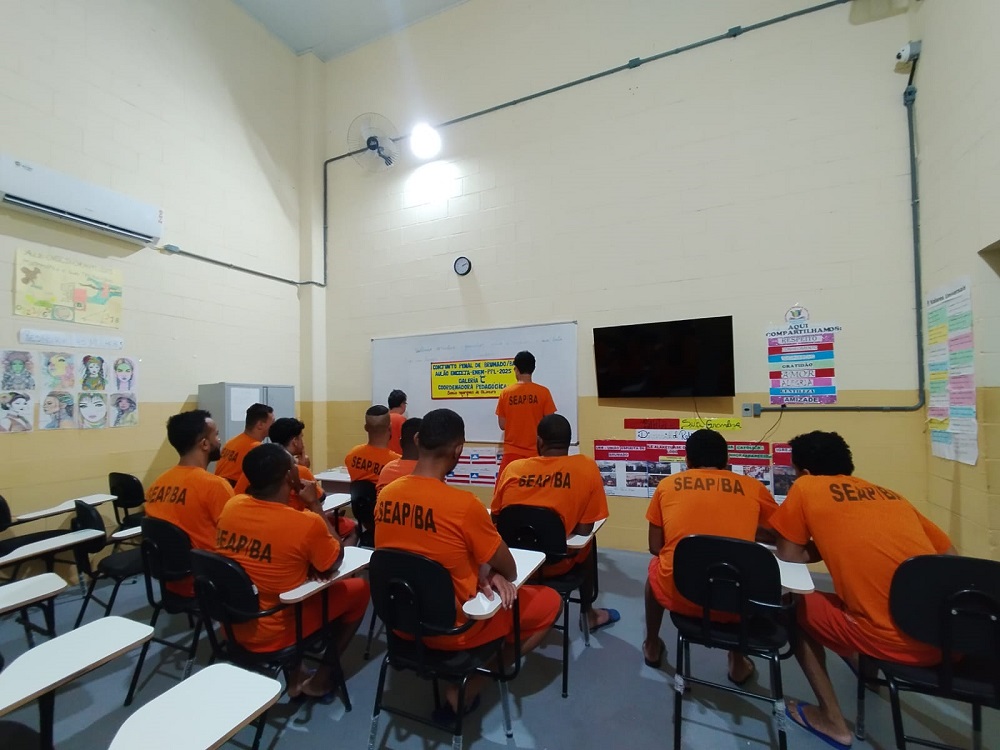 Conjunto Penal de Brumado amplia ações educacionais para reeducandos