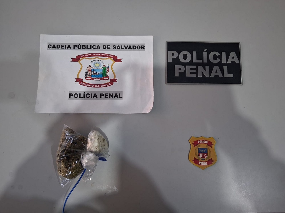 Mulheres são detidas após tentar entrar com drogas escondidas nas partes íntimas na Cadeia Pública de Salvador