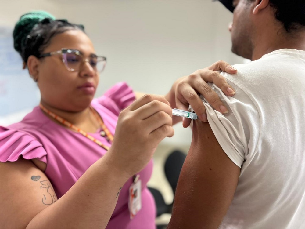 Alunos do Curso de Formação da Polícia Penal são vacinados contra doenças infecciosas