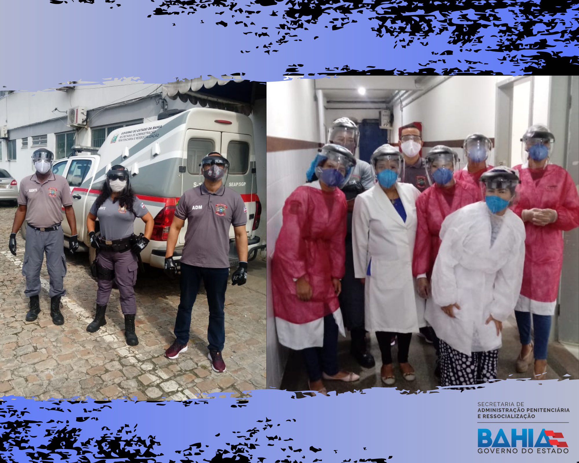 Centro de Observação Penal (COP), recebe congratulações do Departamento de Polícia Metropolitana, (DEPOM/ RMS)