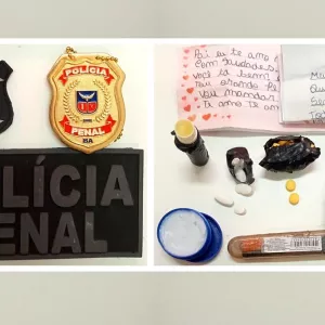 Homem é flagrado tentando entrar com medicamento para disfunção erétil no Conjunto Penal Masculino de Salvador
