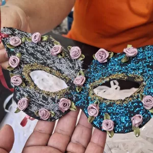 Oficina de máscaras de Carnaval fortalece saúde emocional e ressocialização no CPPA