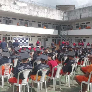 Curso de Barbeiro na Penitenciária Lemos Brito