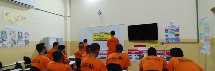Conjunto Penal de Brumado amplia ações educacionais para reeducandos