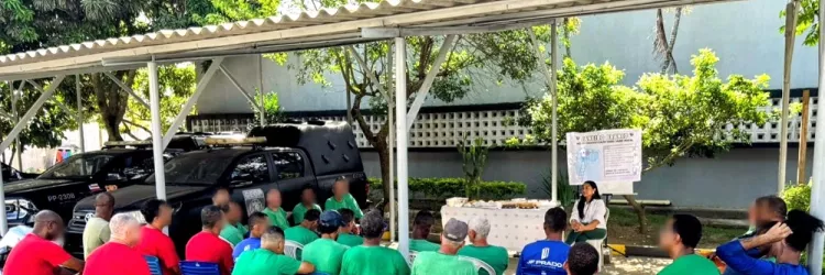 Conjunto Penal de Teixeira de Freitas promove ação do Janeiro Branco com foco na saúde mental de internos