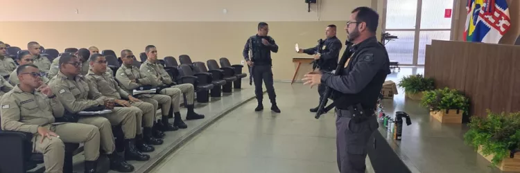 Policiais penais promovem roda de conversa com alunos do 9º BEIC 