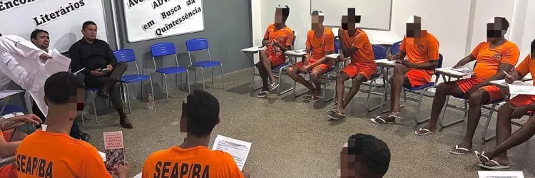 Roda de leitura incentiva reflexão
