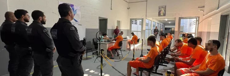 Conjunto Penal de Brumado realiza mutirão de regularização eleitoral.