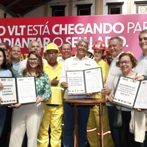 Obras do VLT avançam e Governo do Estado autoriza novas etapas para transformar mobilidade em Salvador