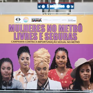 Sedur lança campanha de combate à importunação sexual no metrô em Salvador