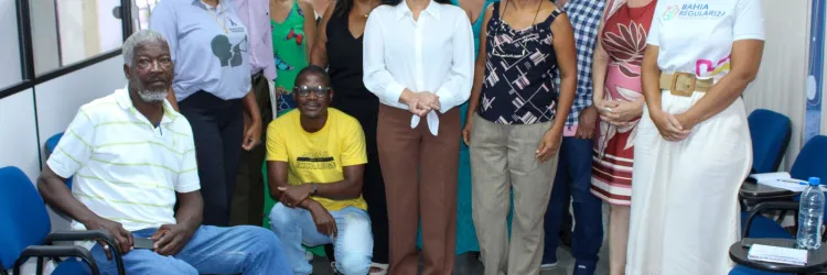 Sedur dialoga com lideranças do Alto de Pituaçu sobre execução do projeto Periferia Viva