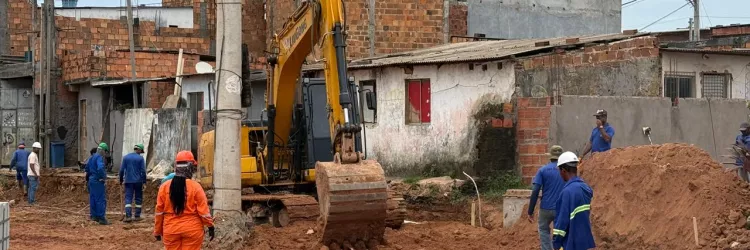Sedur e Conder realizam visitas às obras de macrodrenagem dos rios Jaguaribe e Mangabeira