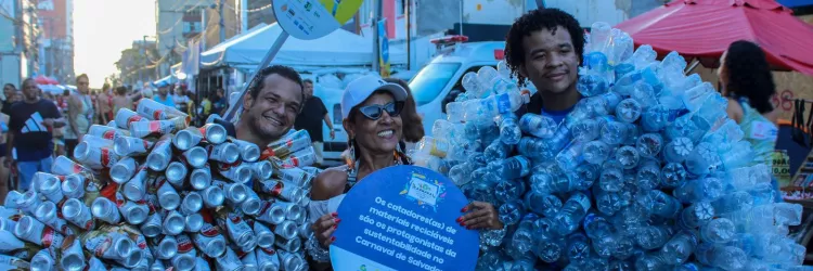 Salvador bate recorde mundial de reciclagem no carnaval com apoio do governo do estado às cooperativas