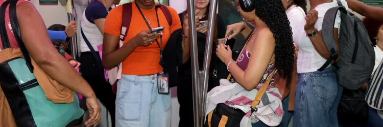Vagão feminino - Metrô