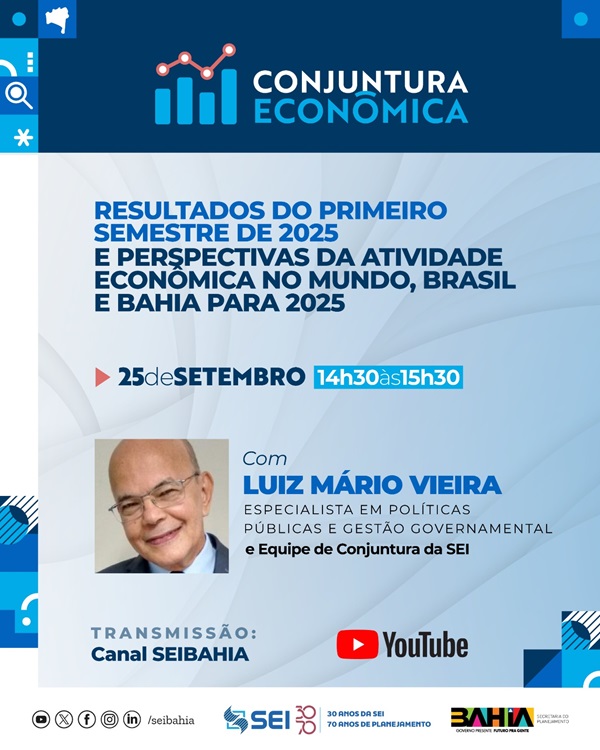 Card Live Conjuntura Econômica
