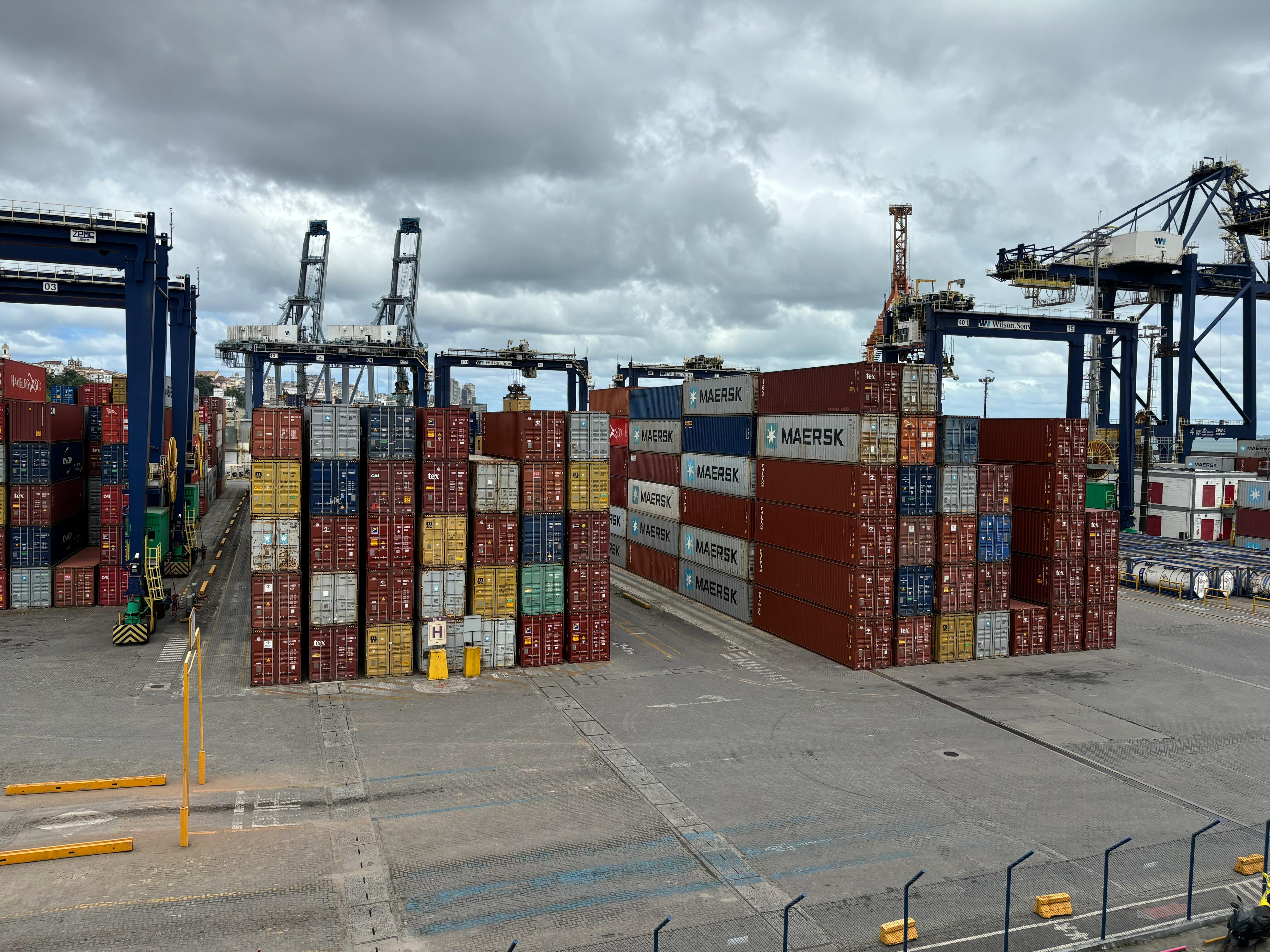 Porto de Salvador, Codeba. Exportações
