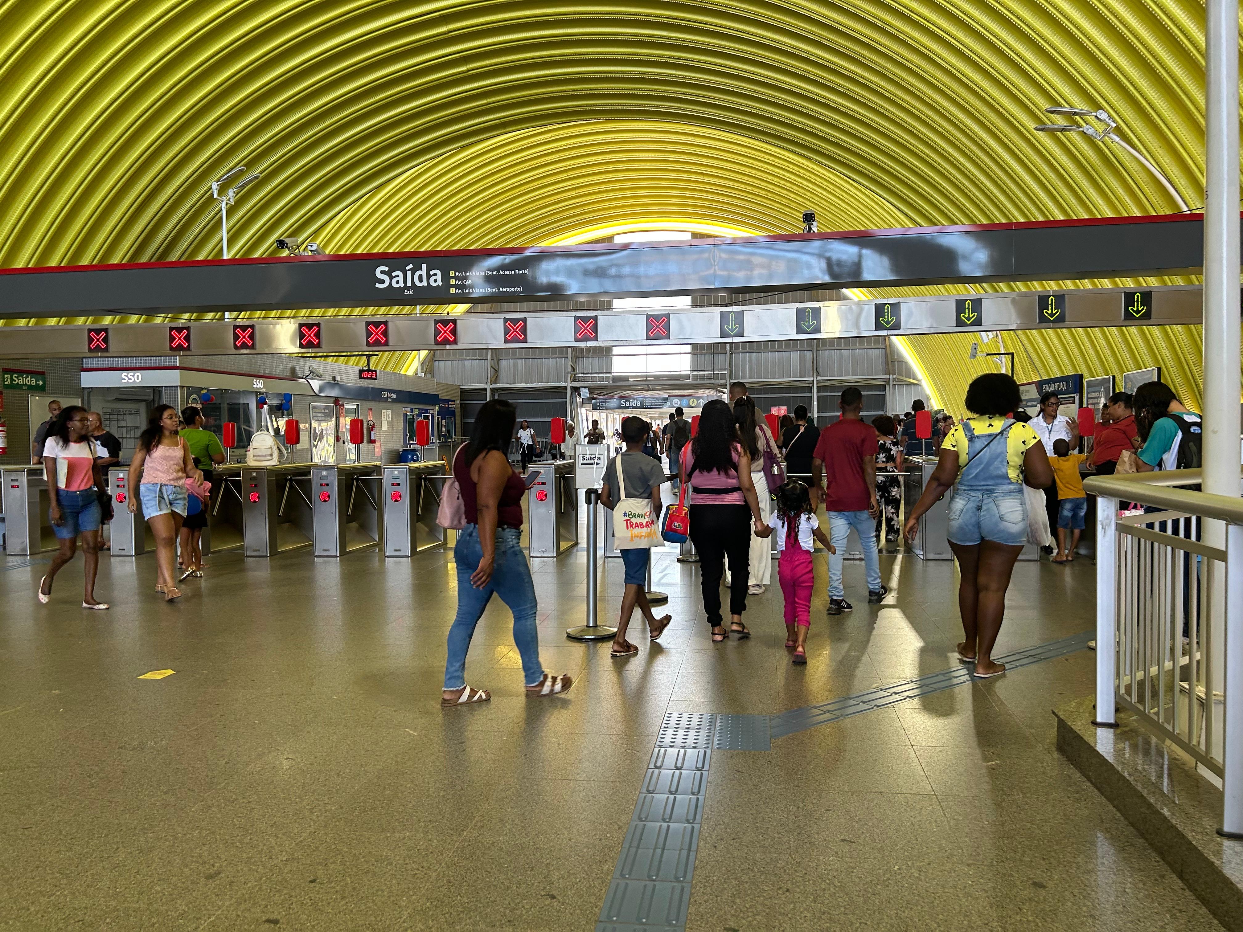 Serviço de transportes, Metrô de Salvador