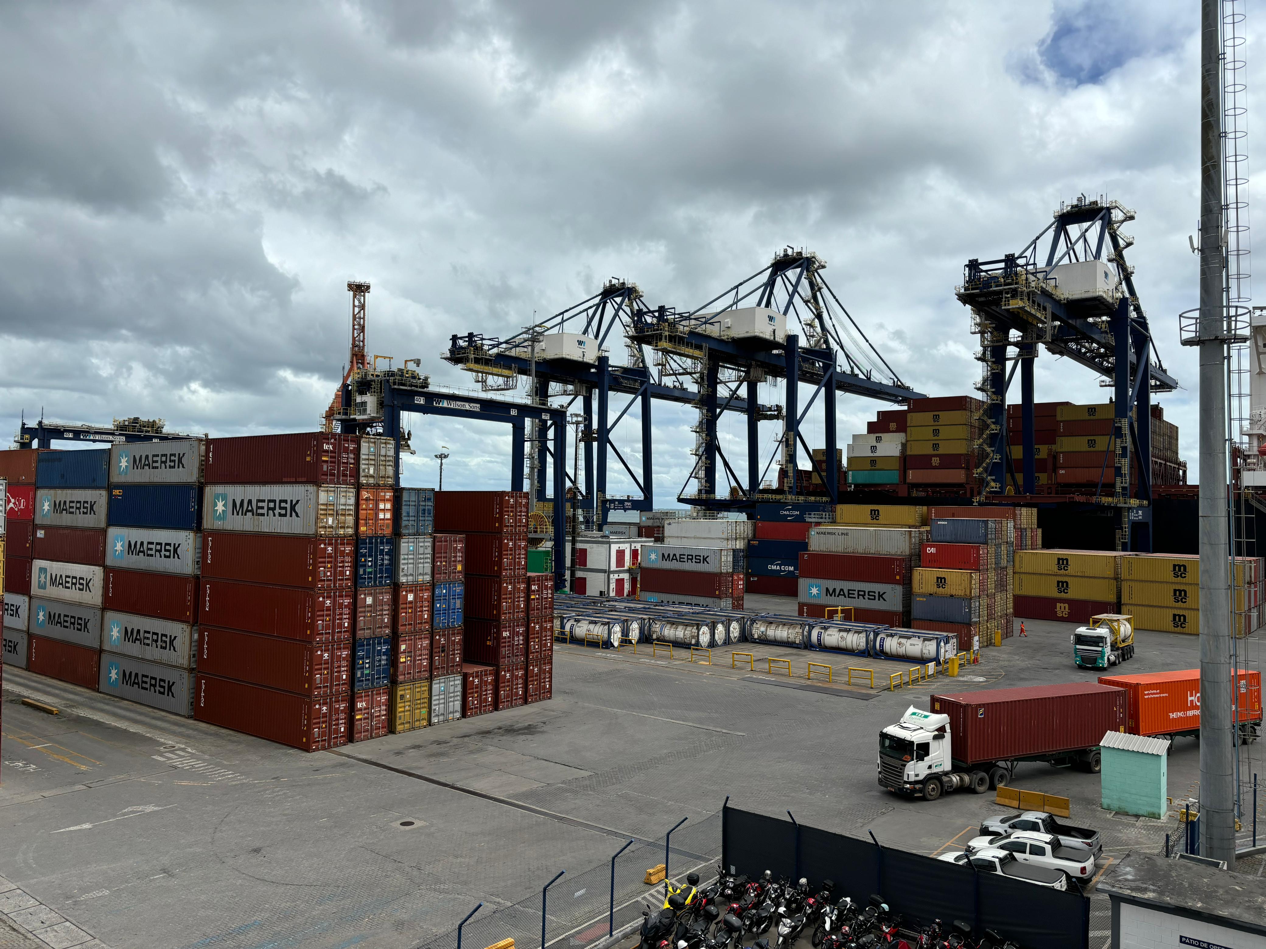 Exportações baianas têm queda de 26,5% em janeiro