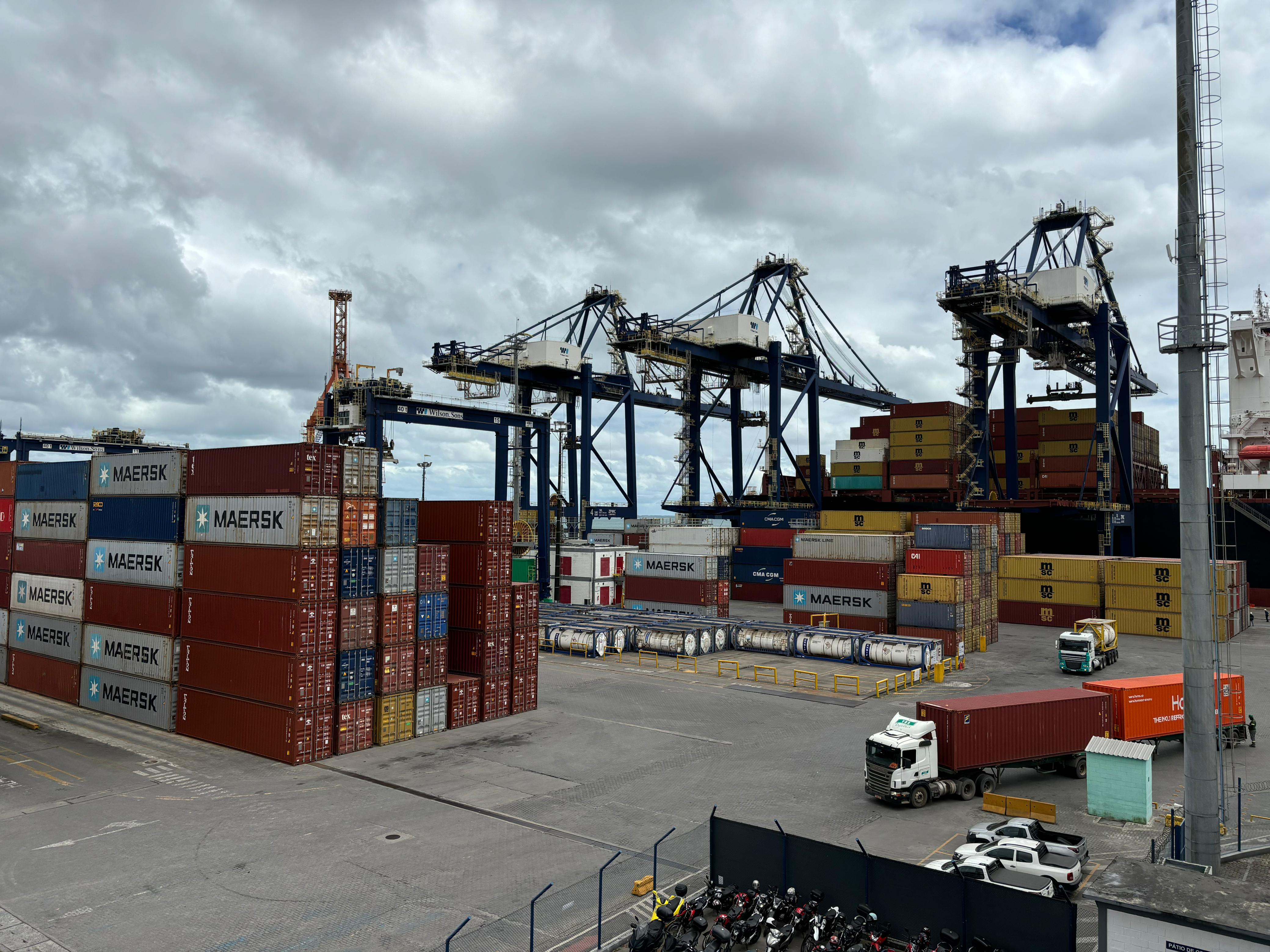 Exportações abril - Porto de Salvador