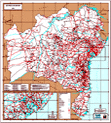 Mapa - Estado da Bahia 2015