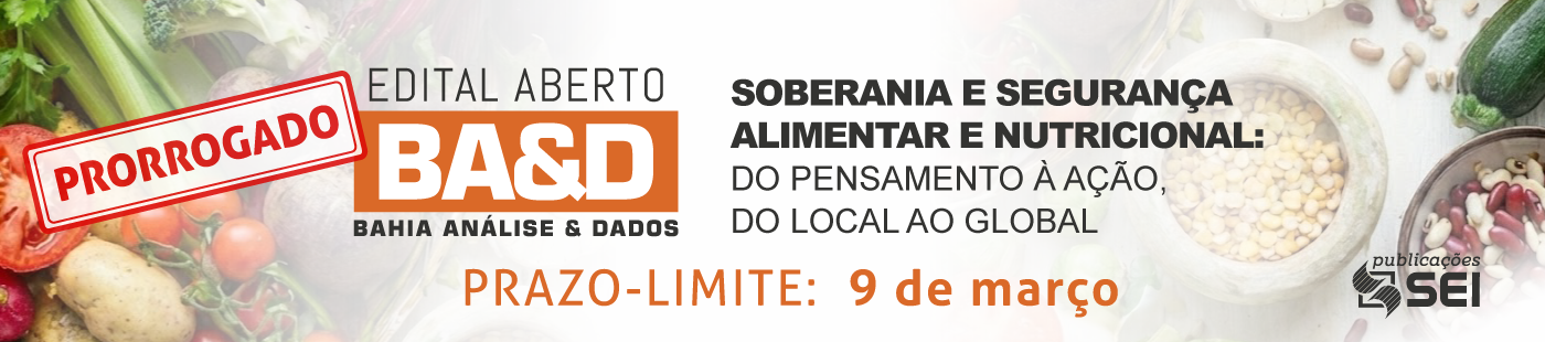 Banner Edital Soberania e Segurança Alimentar e Nutricional