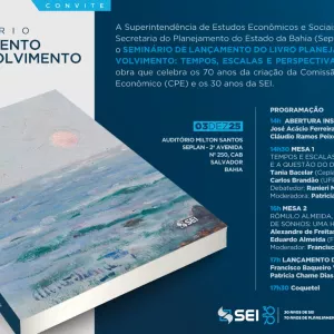 Seminário Planejamento e Desenvolvimento