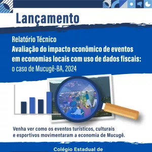 Lançamento relatório técnico Mucugê