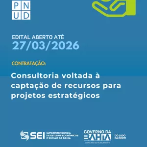 Edital PNUD aberto até 27 de março