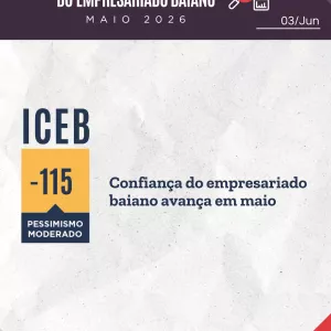 Após duas quedas seguidas, confiança do empresariado baiano avança em maio