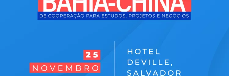Salve a data - III Fórum Bahia China