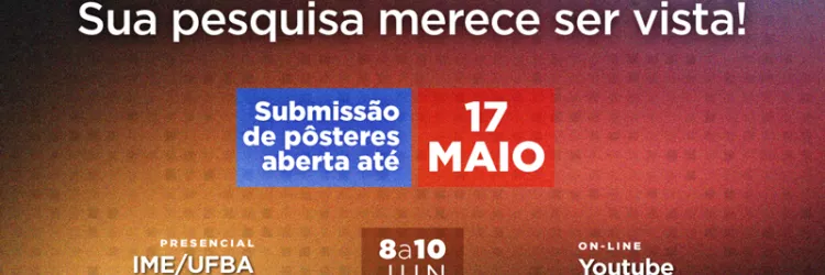 Submissão de trabalhos X Ebest