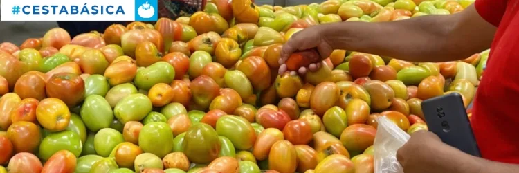Após cinco meses consecutivos de alta, a Cesta Básica de Salvador apresenta redução de 0,80% em junho de 2026