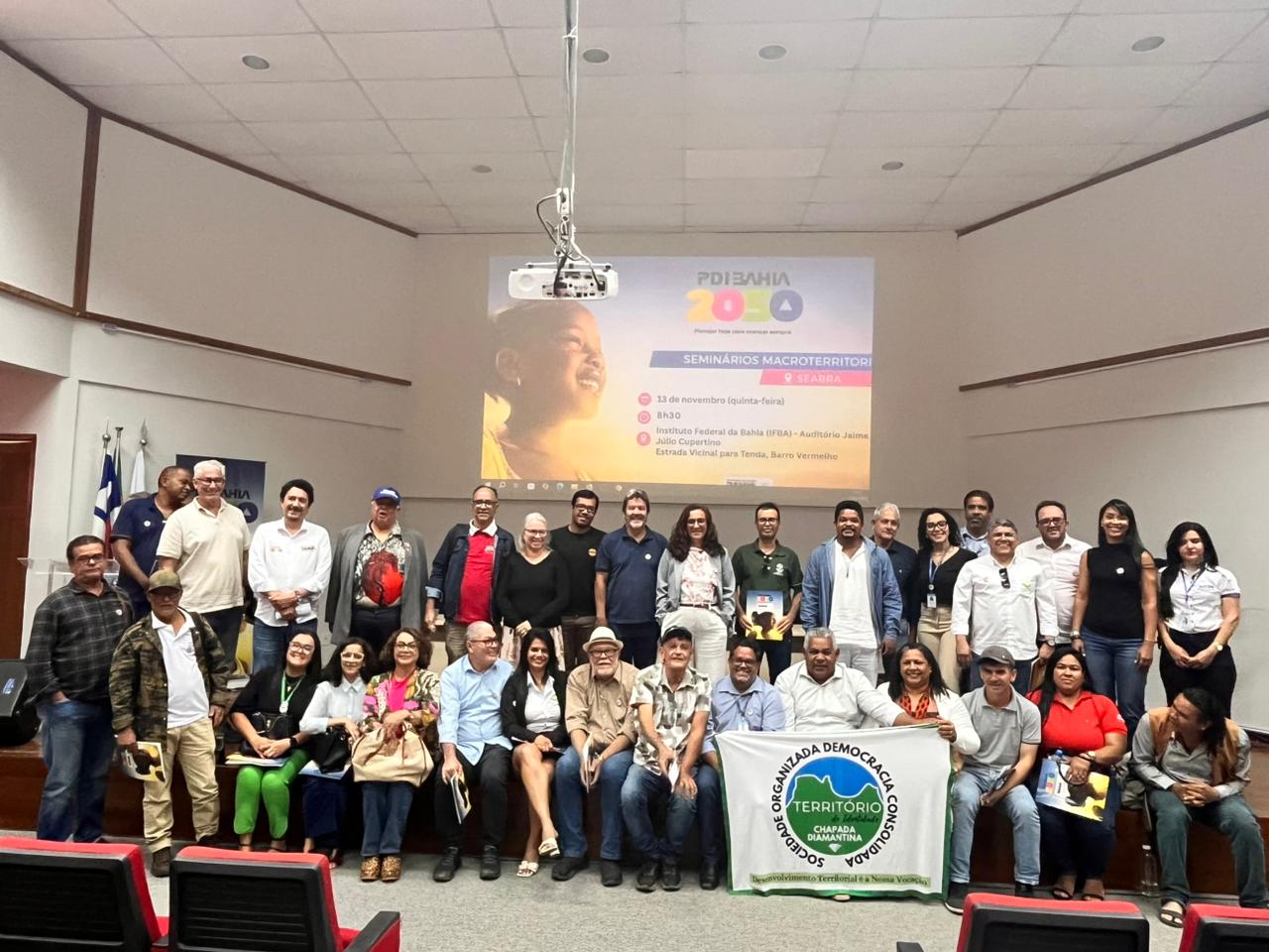 Seminário Macroterritorial do PDI Bahia 2050 em Seabra