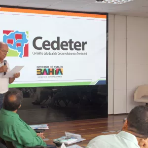 Representantes territoriais se reúnem na terceira reunião ordinária do Cedeter em 2025