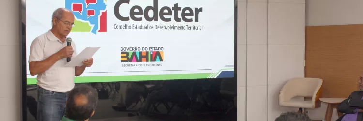 Representantes territoriais se reúnem na terceira reunião ordinária do Cedeter em 2025